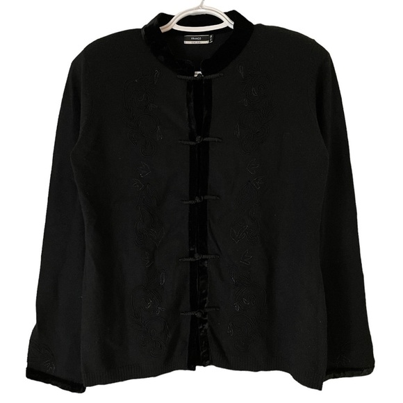 vintage Franco Valeri Chinese Inspired Sweater size M - Picture 5 of 7